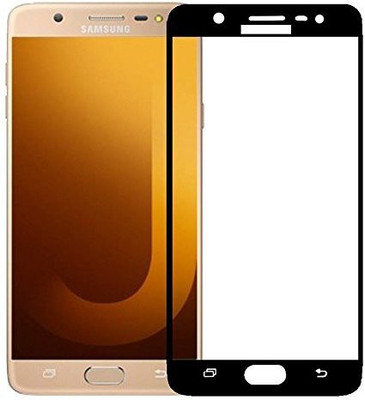 HIE POWER Edge To Edge Tempered Glass for Samsung Galaxy J7 Max(Pack of 1)