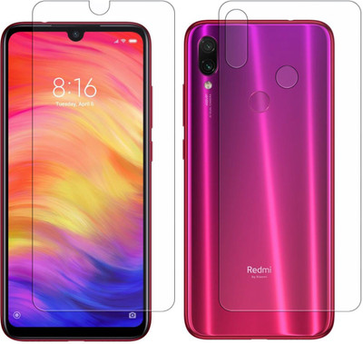 Vonqo Front and Back Screen Guard for Mi Redmi Note 7, Mi Redmi Note 7 Pro, Mi Redmi Note 7S(Pack of 1)
