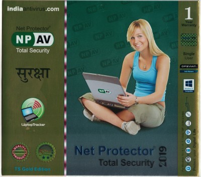 Net Protector Total Security 1.0 User 1 Year(CD/DVD)