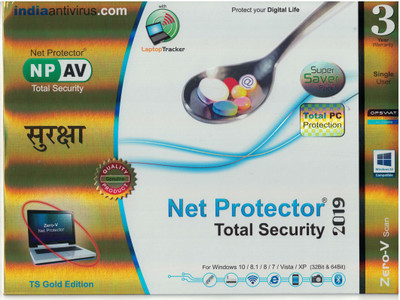 Net Protector Total Security 1.0 User 3 Years(CD/DVD)