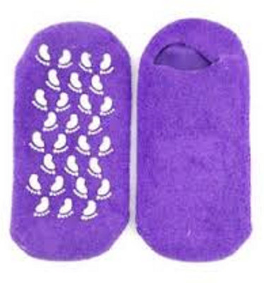 Tendula Spa Moisturizing Gel Socks Ankles Heel Support Heel Support(Multicolor)