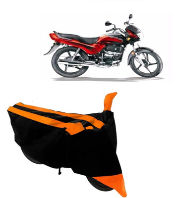 MoTRoX Two Wheeler Cover for Hero(Passion Plus, Orange)