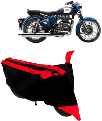 MoTRoX Two Wheeler Cover for Royal Enfield(Bullet 350, Red)
