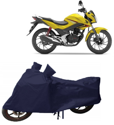 MoTRoX Two Wheeler Cover for Honda(CB Hornet 160, Blue)