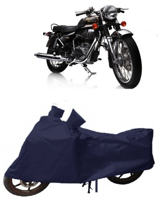 MoTRoX Two Wheeler Cover for Royal Enfield(Bullet 350, Blue)