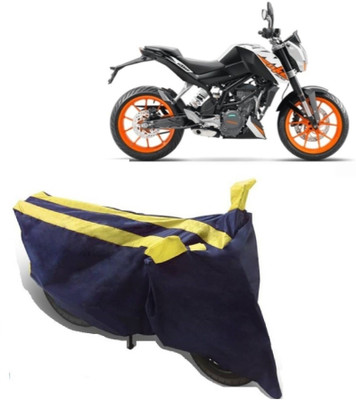 MoTRoX Two Wheeler Cover for KTM(Duke 200, Yellow)