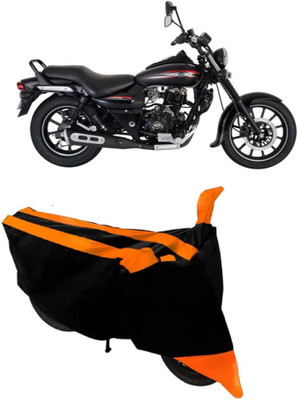 MoTRoX Two Wheeler Cover for Bajaj(Avenger 220 Street, Orange)