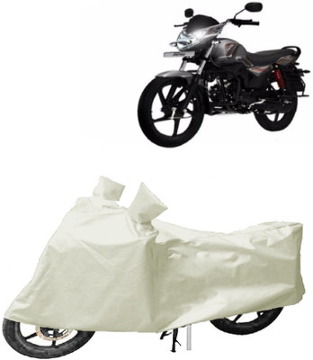 MoTRoX Two Wheeler Cover for Hero(E Sprint, White)