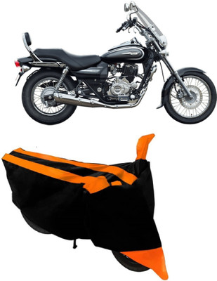 MoTRoX Two Wheeler Cover for Bajaj(Avenger 220 Cruise, Orange)