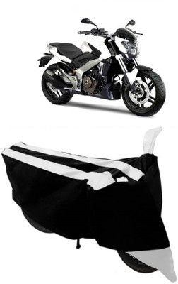 MoTRoX Two Wheeler Cover for Bajaj(Dominar, White)