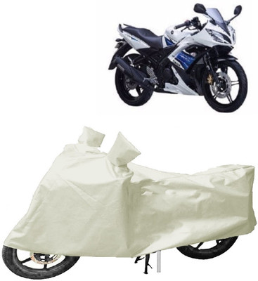MoTRoX Two Wheeler Cover for Suzuki(GSX, White)