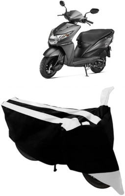 MoTRoX Two Wheeler Cover for Honda(Dio, White)