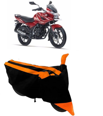MoTRoX Two Wheeler Cover for Bajaj(Discover 150 f, Orange)