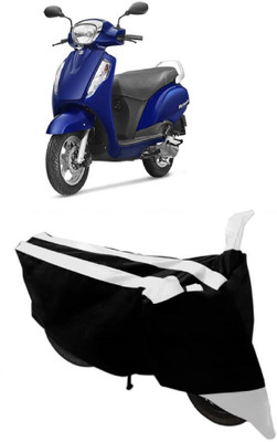 MoTRoX Two Wheeler Cover for Suzuki(Access, White)