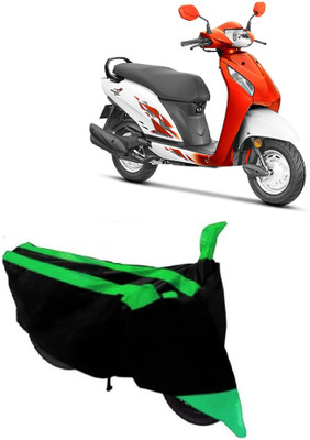 MoTRoX Two Wheeler Cover for Honda(Activa i, Green)