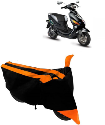 MoTRoX Two Wheeler Cover for Hero(Electric Cruz, Orange)