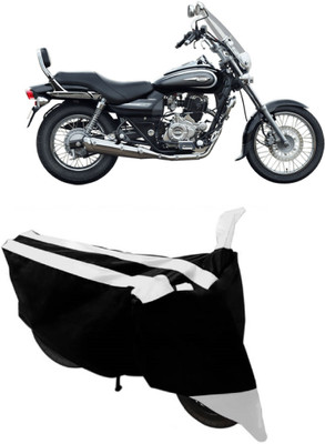 MoTRoX Two Wheeler Cover for Bajaj(Avenger 220 Cruise, White)