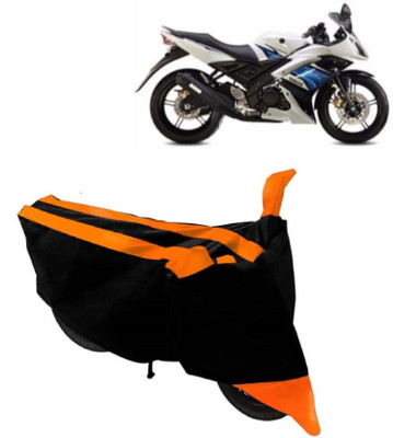 MoTRoX Two Wheeler Cover for Yamaha(YZF R15 S, Orange)