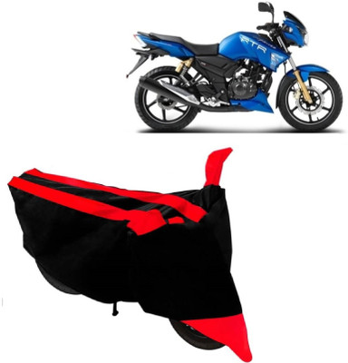 MoTRoX Two Wheeler Cover for TVS(Apache, Red)