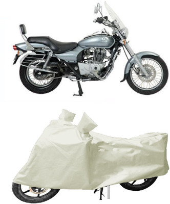MoTRoX Two Wheeler Cover for Bajaj(Avenger 150 Street, White)
