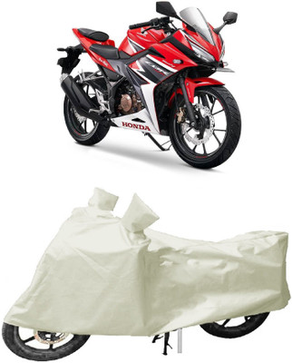 MoTRoX Two Wheeler Cover for Honda(CBZ TYPE 1, White)