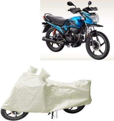 MoTRoX Two Wheeler Cover for Hero(Electric Optima, White)