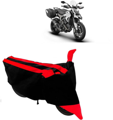 MoTRoX Two Wheeler Cover for Ducati(Hyperstrada, Red)