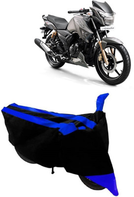 MoTRoX Two Wheeler Cover for TVS(Apache RTR 180, Blue)
