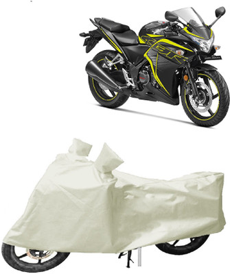 MoTRoX Two Wheeler Cover for Honda(Cliq, White)