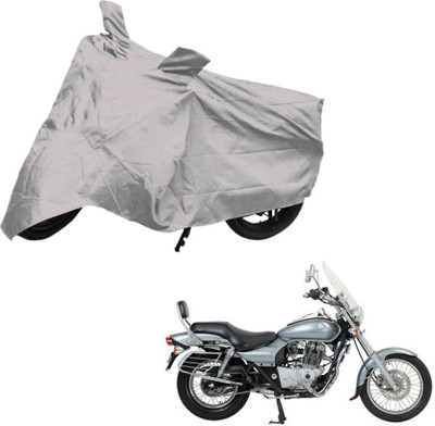 Akshita Enterprises Two Wheeler Cover for Bajaj(Avenger 220 DTS-i, Silver)