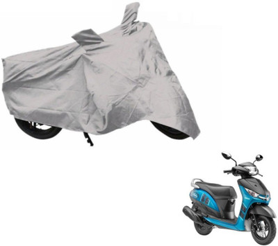 Gargi Traders Waterproof Two Wheeler Cover for Yamaha(Alpha, Silver)