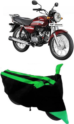 MoTRoX Two Wheeler Cover for Hero(HF Dawn, Green)