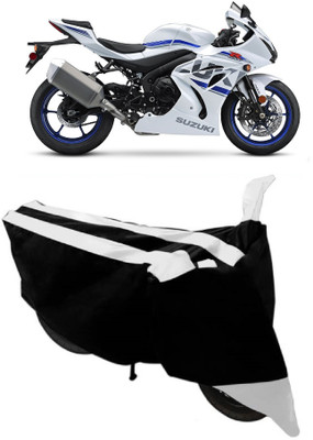 MoTRoX Two Wheeler Cover for Suzuki(GSX, White)