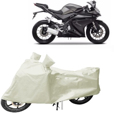 MoTRoX Two Wheeler Cover for Hero(Pleasure, White)