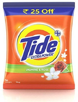 Tide Plus extra Power Jasmine & Rose Detergent Powder(2 kg)