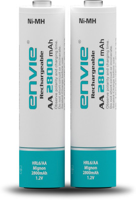 Envie 2 x AA 2800 mAh Ni Mh Battery