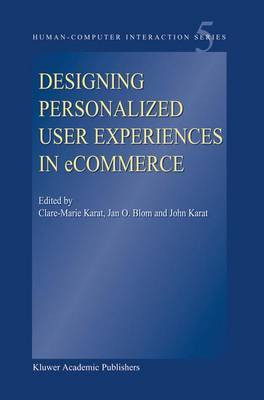 Designing Personalized User Experiences in e-Commerce(English, Hardcover, unknown)