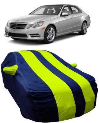 MoTRoX Car Cover For Mercedes Benz E-Class (With Mirror Pockets)(Blue, Green)