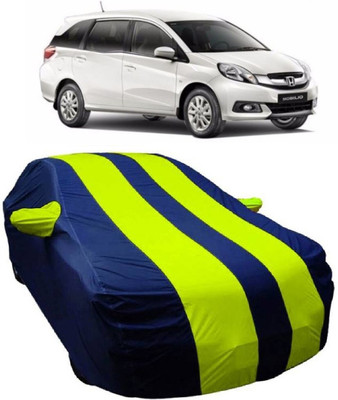 MoTRoX Car Cover For Honda Mobilio (With Mirror Pockets)(Blue, Green)