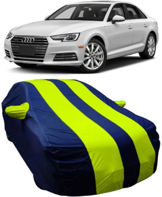 MoTRoX Car Cover For Audi A4 (With Mirror Pockets)(Blue, Green)