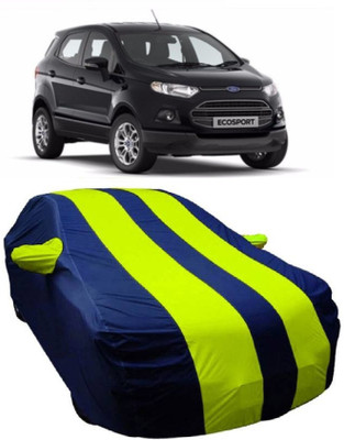 MoTRoX Car Cover For Ford Ecosport (With Mirror Pockets)(Blue, Green)