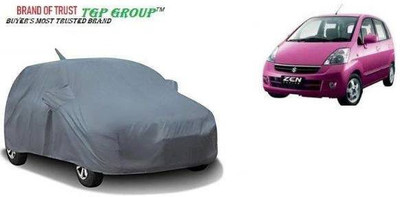TGP GROUP Car Cover For Maruti Suzuki Zen Estilo (With Mirror Pockets)(Grey, For 2013 Models)