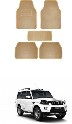 AYW Fabric Standard Mat For  Mahindra New Scorpio(Beige)