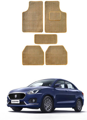 MATIES Fabric Standard Mat For  Maruti Suzuki New Dzire(Beige)