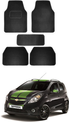 MATIES Fabric Standard Mat For  Chevrolet Spark(Black)