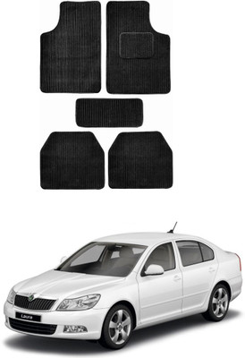 MATIES Fabric Standard Mat For  Skoda Laura(Black)