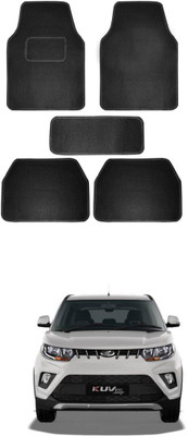 MATIES Fabric Standard Mat For  Mahindra KUV 100(Black)