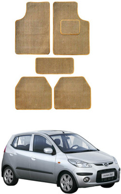 MATIES Fabric Standard Mat For  Hyundai i10 Active(Beige)