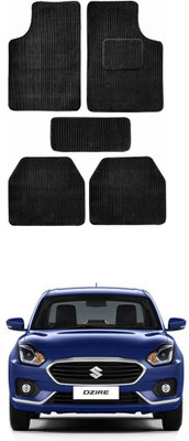 MATIES Fabric Standard Mat For  Maruti Suzuki New Dzire(Black)