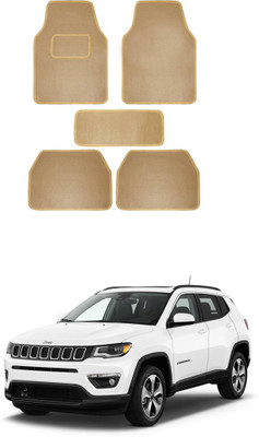 AYW Fabric Standard Mat For  Maruti Suzuki Jeep(Beige)